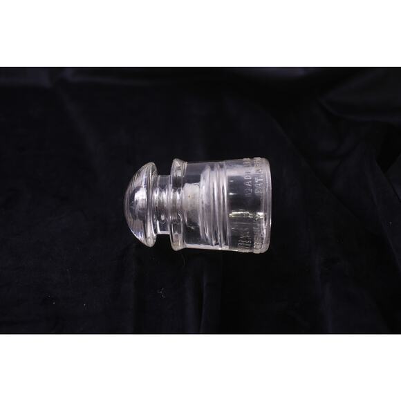 Vintage, Pyrex, Clear, Glass Insulator, Electrical, Vintage, ~ 250724-WH 1331 - Picture 3 of 3